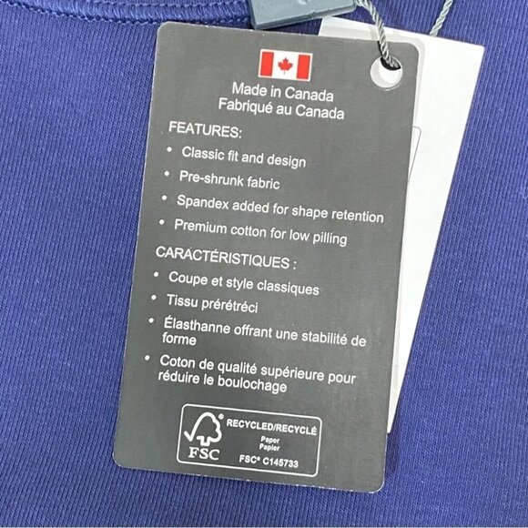 Ellen Tracy NWT Long Sleeve Navy Shirt Size XXL - Picture 7 of 16